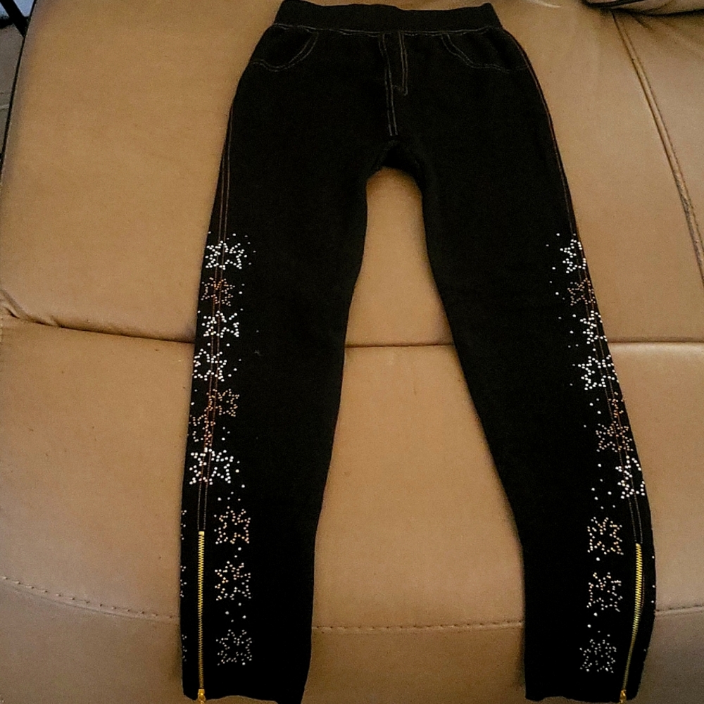 Designed Stretchy Legg ings